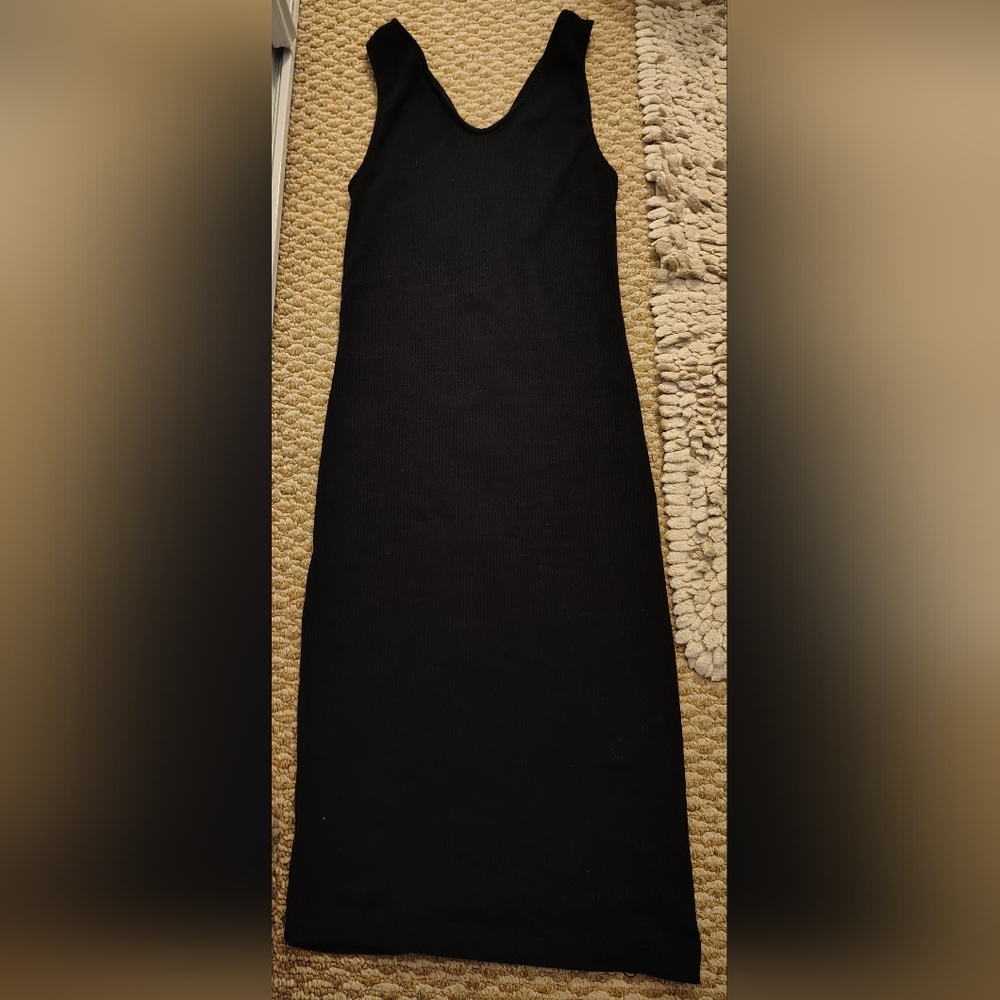 Button Long Dress - Picture 2 of 3
